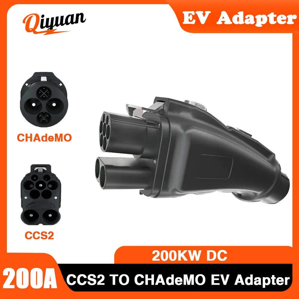 200A CCS2 To Chademo Universal Car EV Adapter